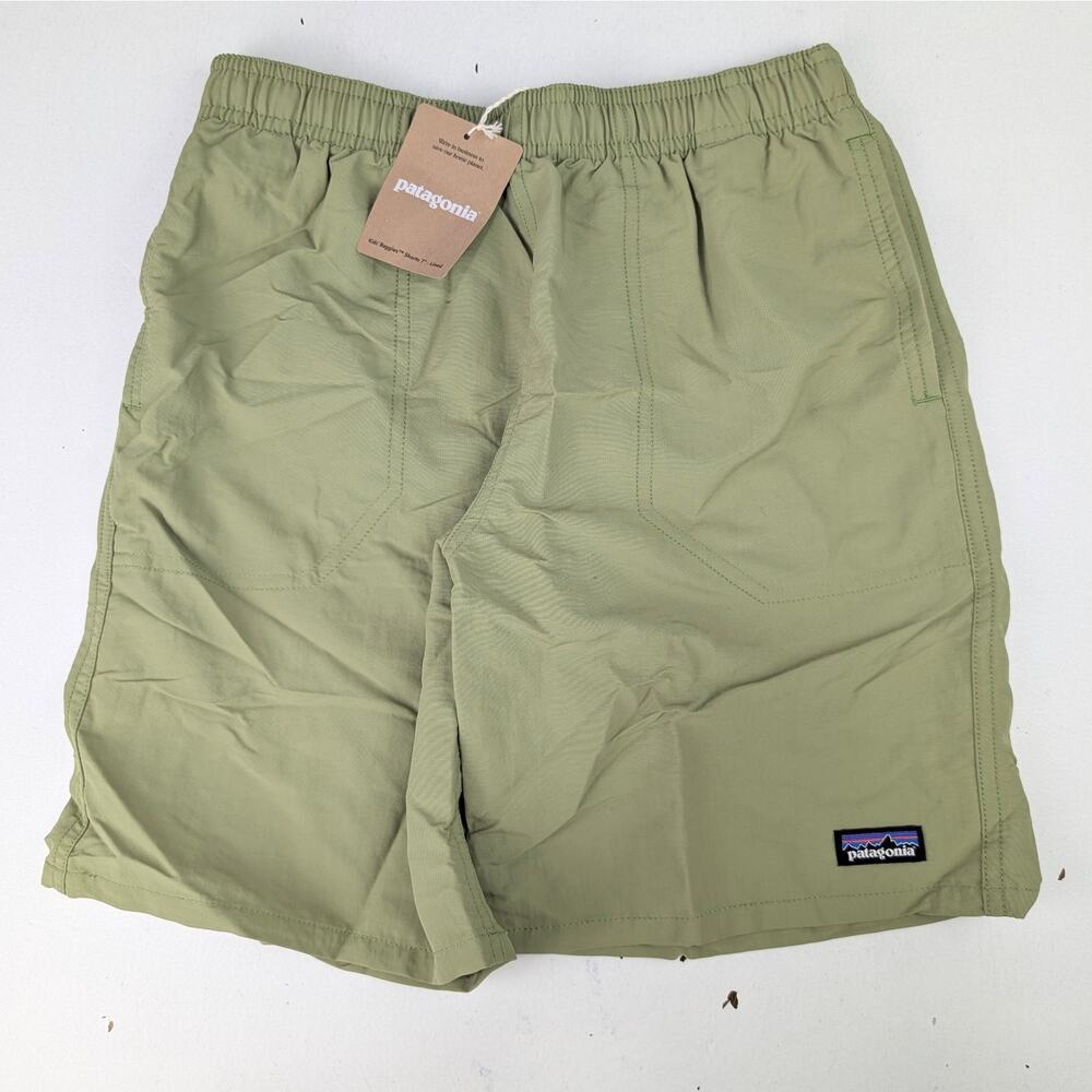Patagonia Baggies Shorts - Youth L(12) Buckhorn Green
